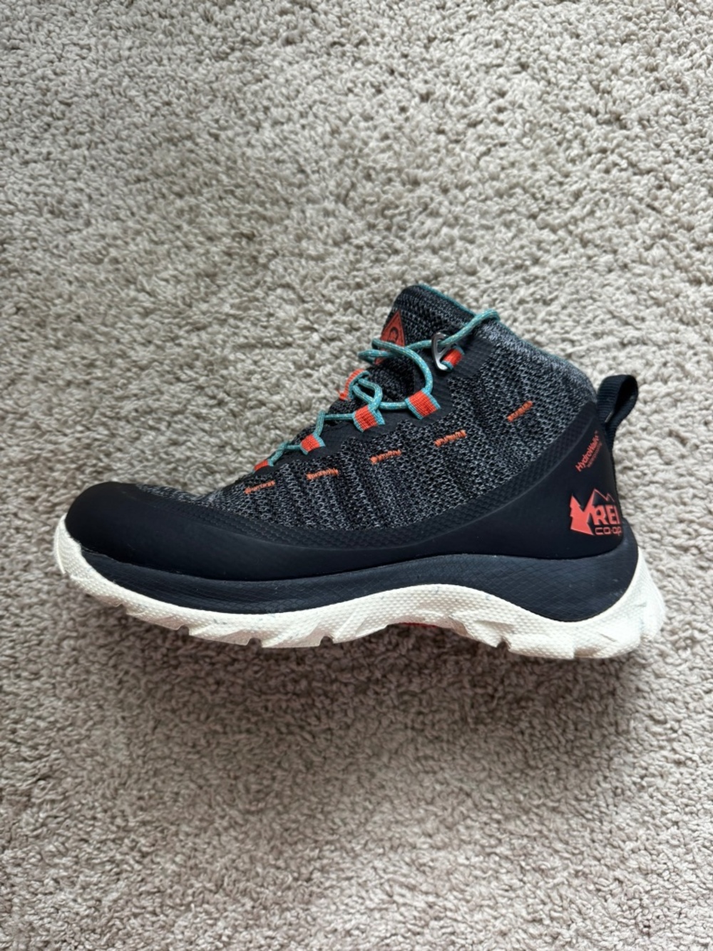 REI Co-op x Outdoor Afro Waterproof Hiking Boots Womens Size 6 Black Teal